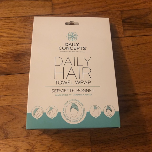 daily concepts Hair Brand New Daily Concepts Hair Towel Wrap Poshmark